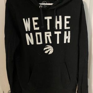 WE THE NORTH - Toronto Raptors sweatshirt - 47 brand - black & white - Men’s M